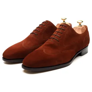 '106 Artista' Polo Brown Suede Oxford Austerity Brogue UK 11 G