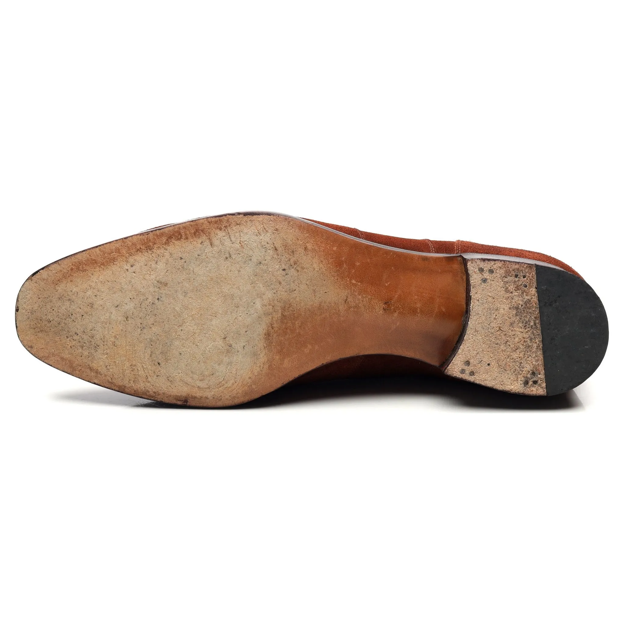 '106 Artista' Polo Brown Suede Oxford Austerity Brogue UK 11 G