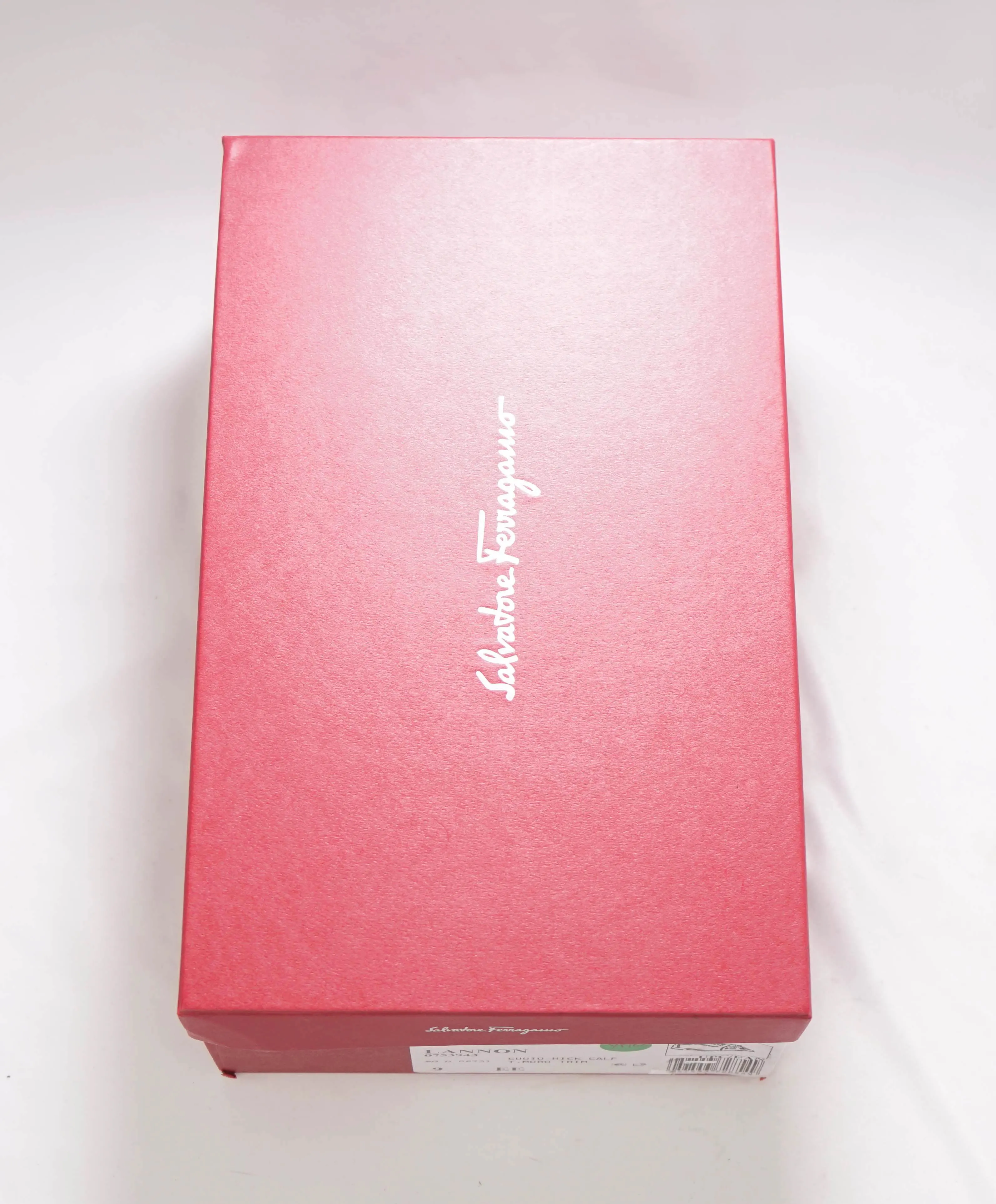 $1,195 SALVATORE FERRAGAMO - Black "LANNON" Gancini Bit Leather Oxford - 9 US