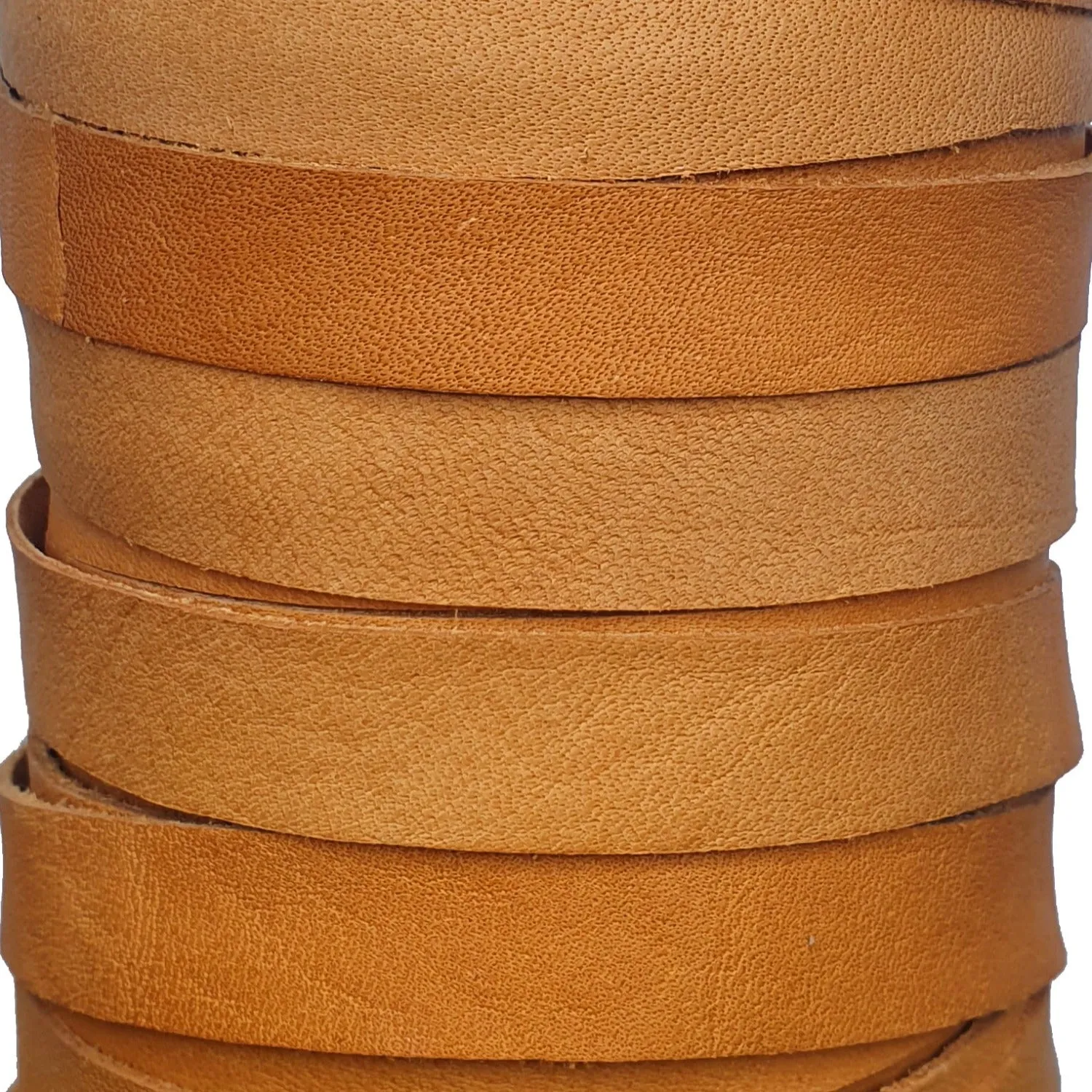 12.5 MM 1/2" RAW EDGE TAN (10 YARDS)