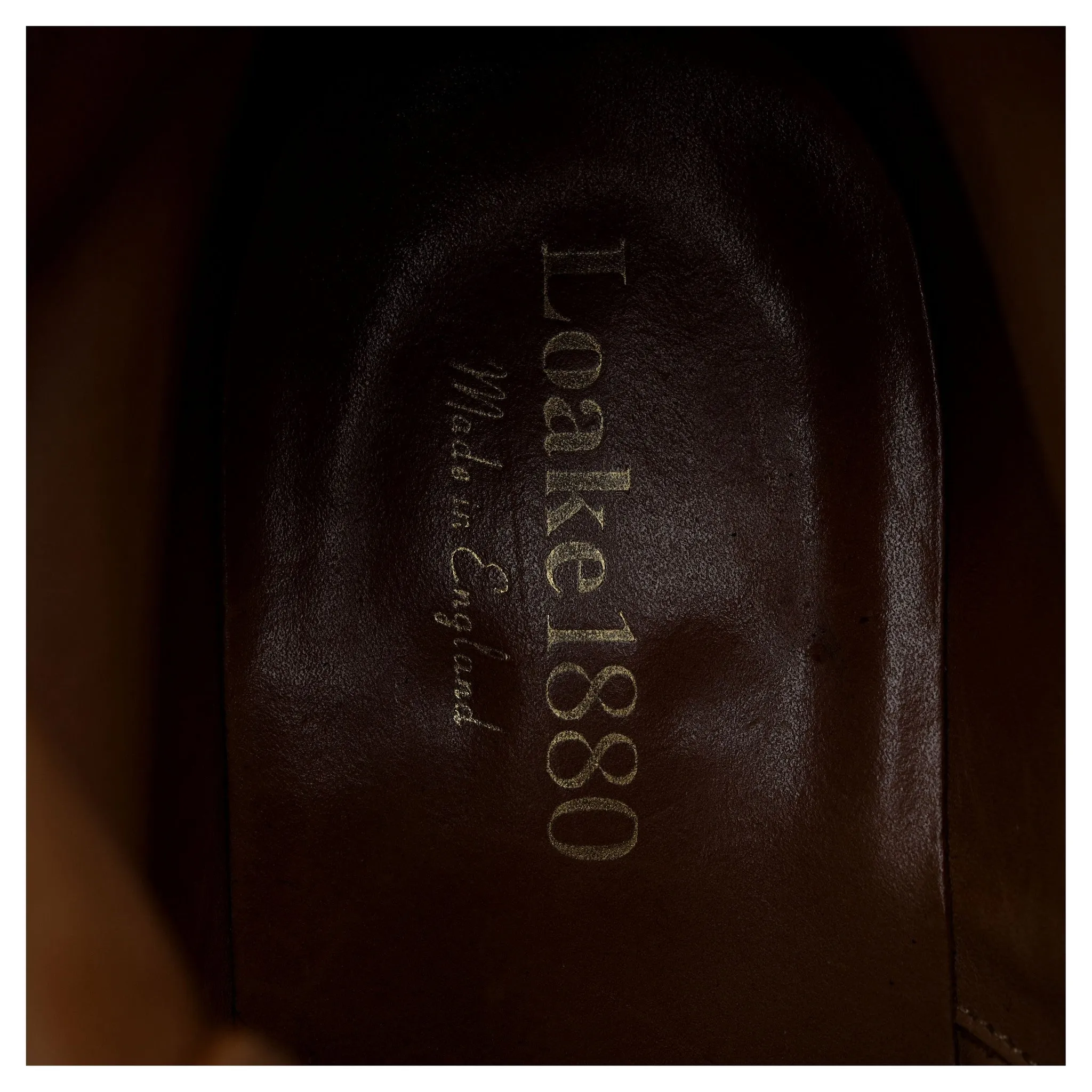 1880 'Burford' Tan Brown Brogue Boot UK 8 F