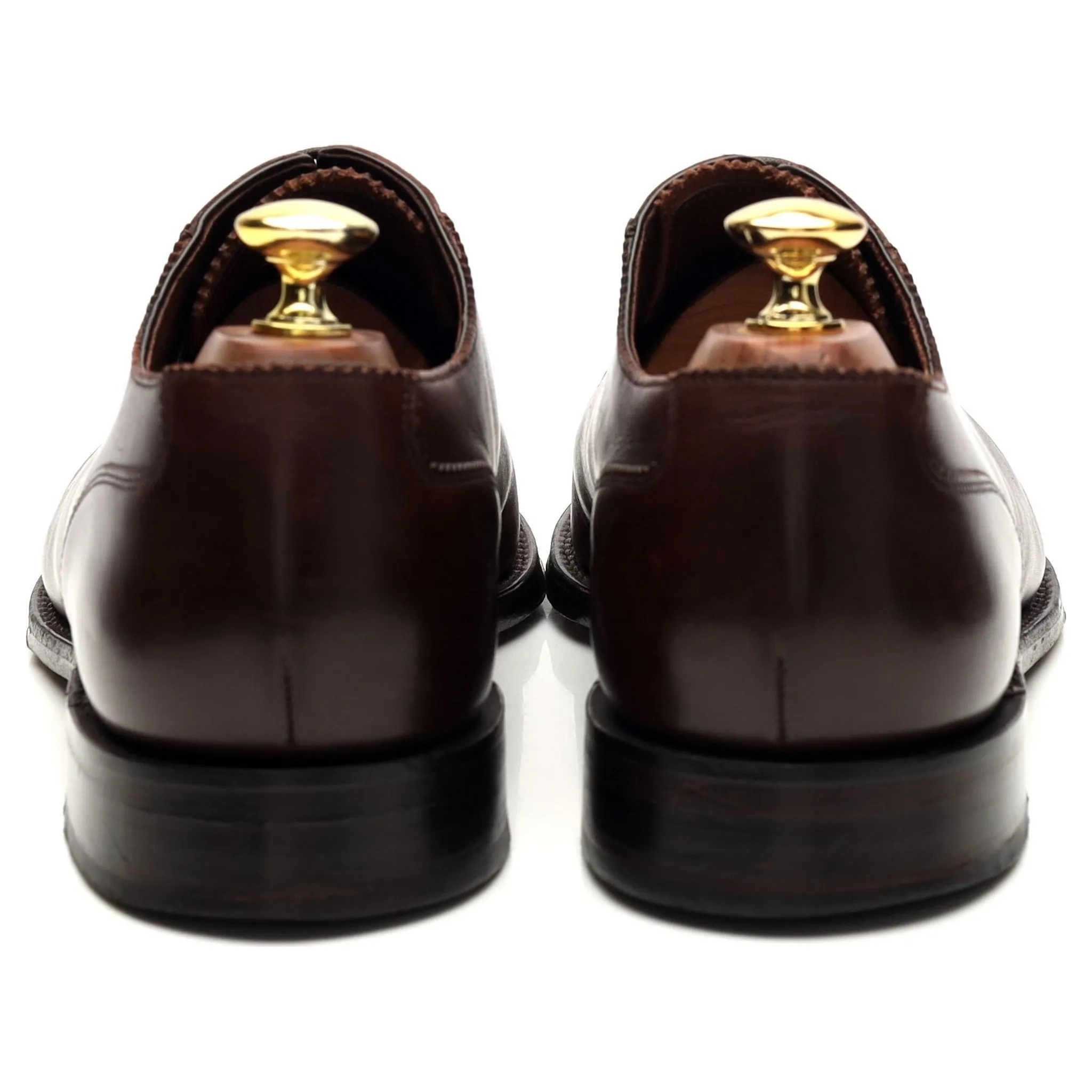 1880 Legacy 'Evans' Brown Leather Oxford UK 8 F