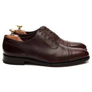 1880 Legacy 'Evans' Brown Leather Oxford UK 8 F