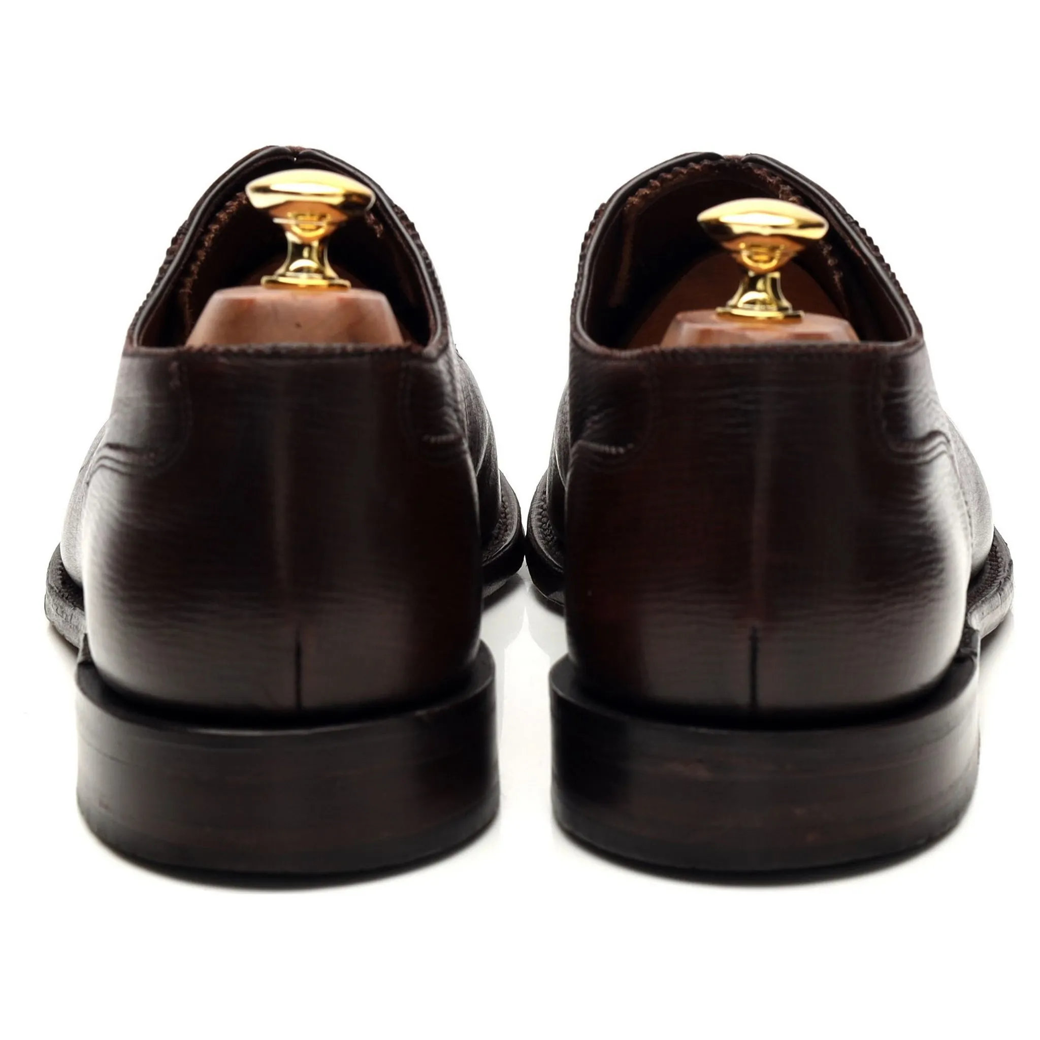1880 Legacy 'Evans' Dark Brown Leather Oxford UK 9.5 F