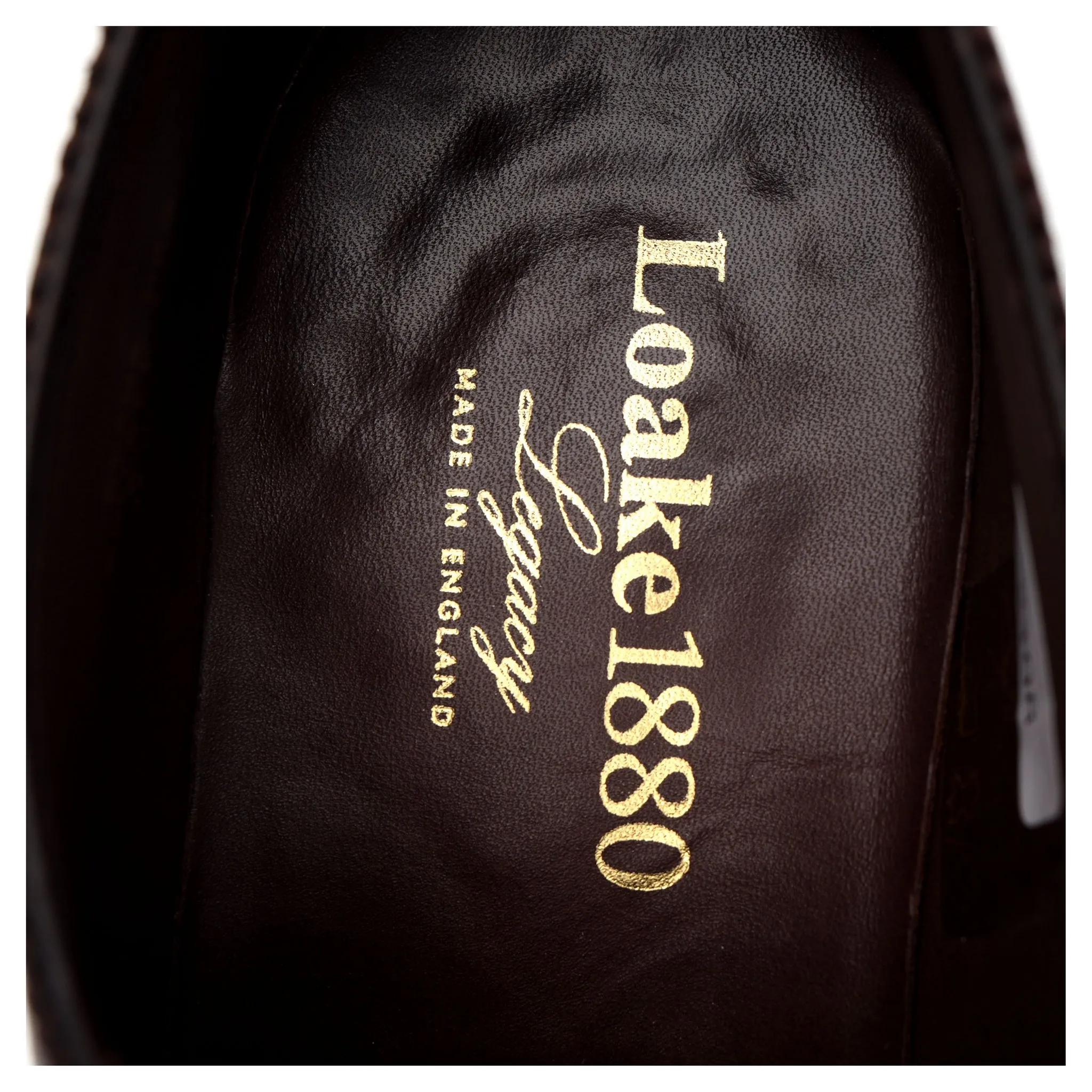 1880 Legacy 'Evans' Dark Brown Leather Oxford UK 9.5 F