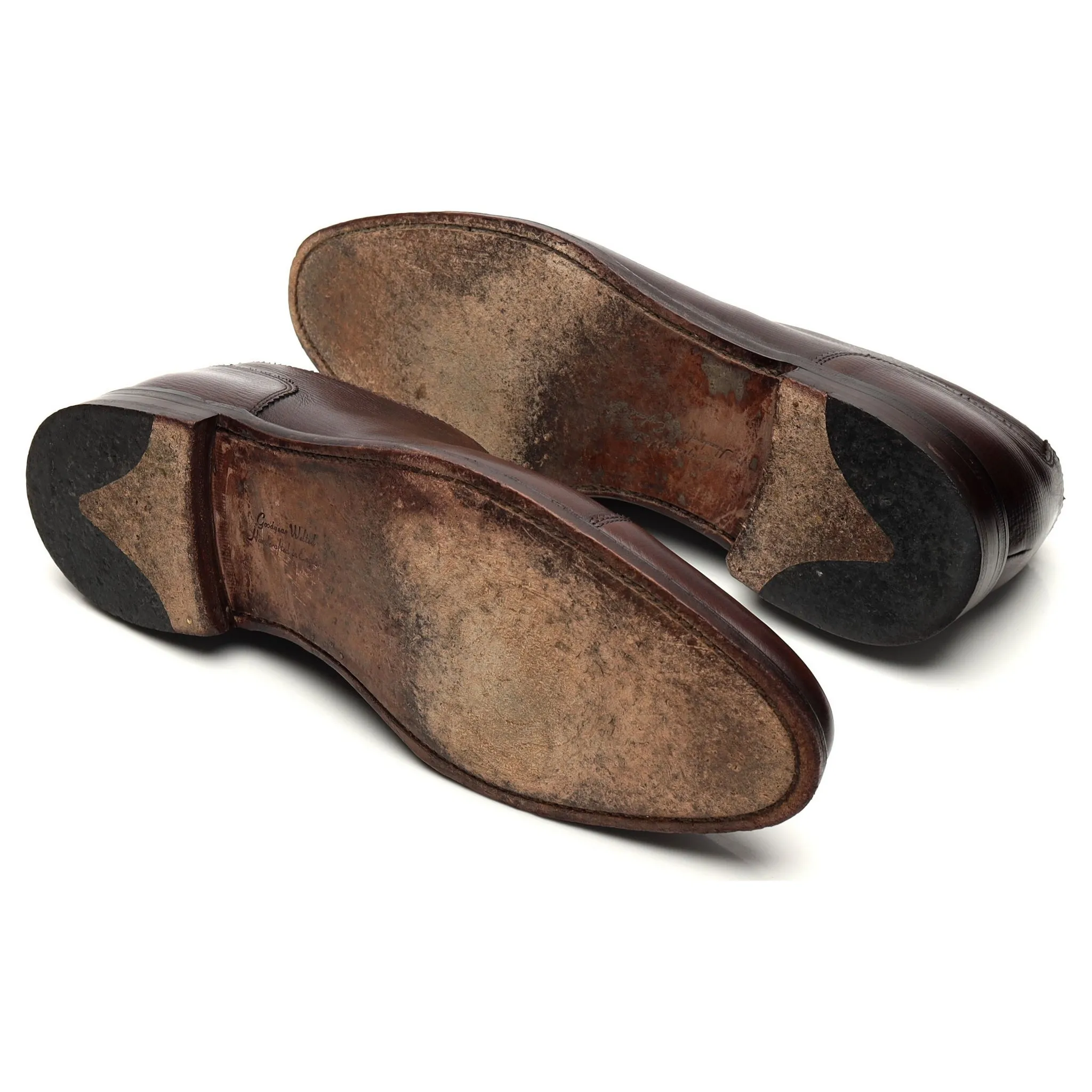 1880 Legacy 'Evans' Dark Brown Leather Oxford UK 9.5 F