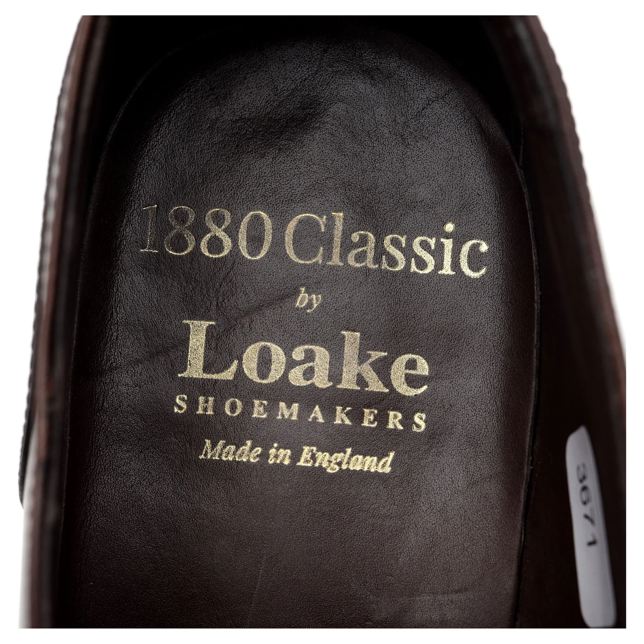 1880 'Stonegate' Dark Brown Leather Oxford UK 8.5 F