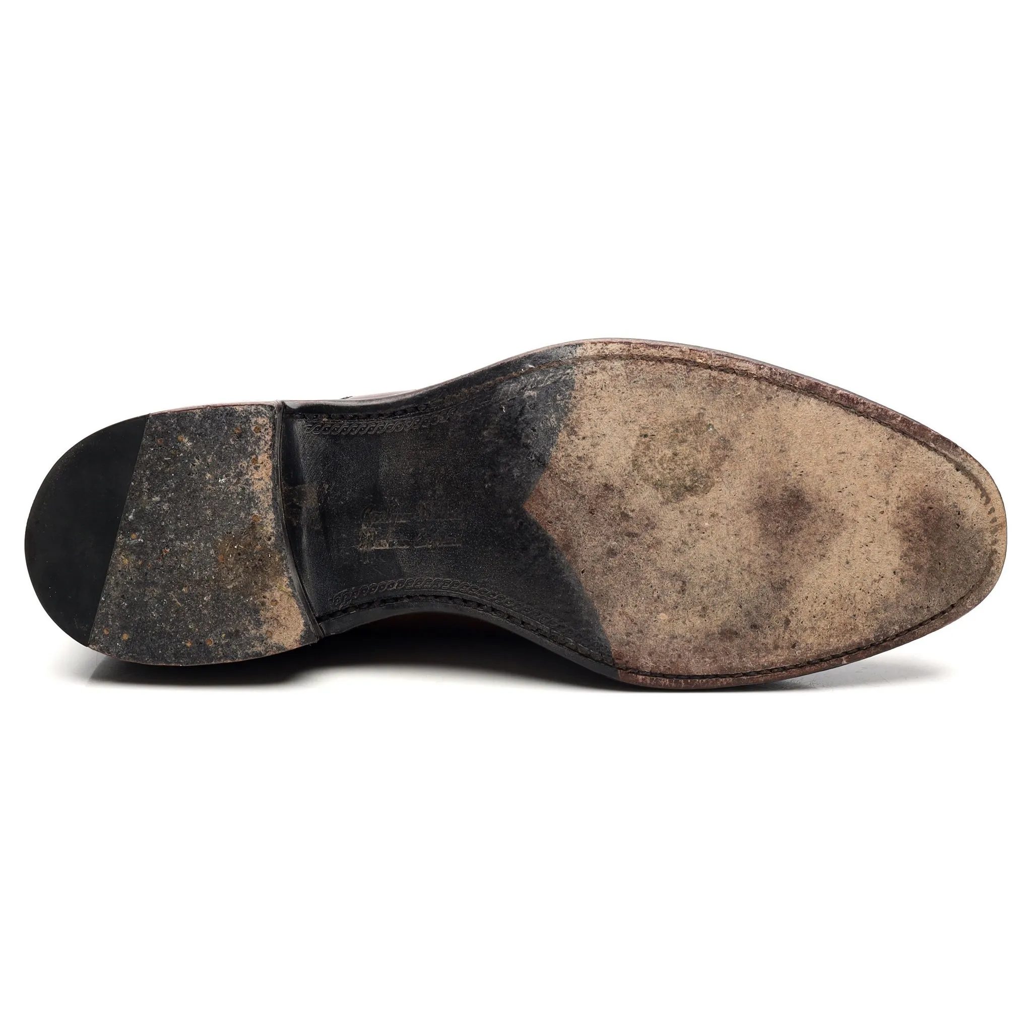 1880 'Stonegate' Dark Brown Leather Oxford UK 8.5 F