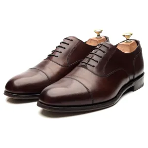 1880 'Stonegate' Dark Brown Leather Oxford UK 8.5 F