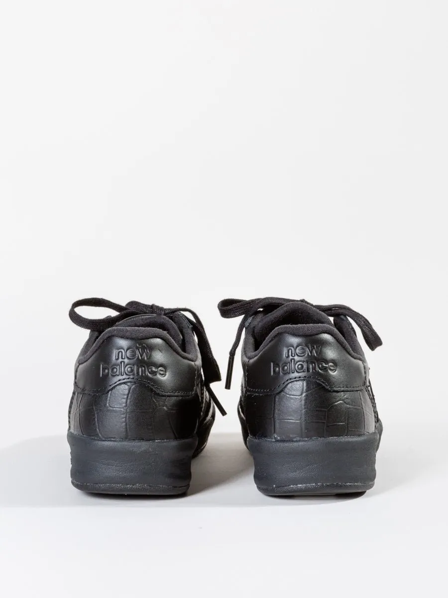 300 sneaker - black leather