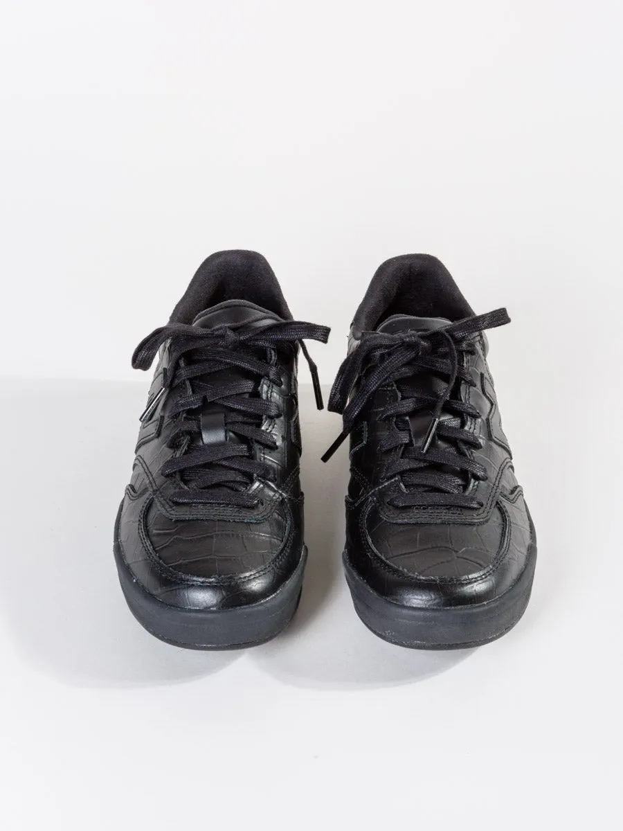 300 sneaker - black leather