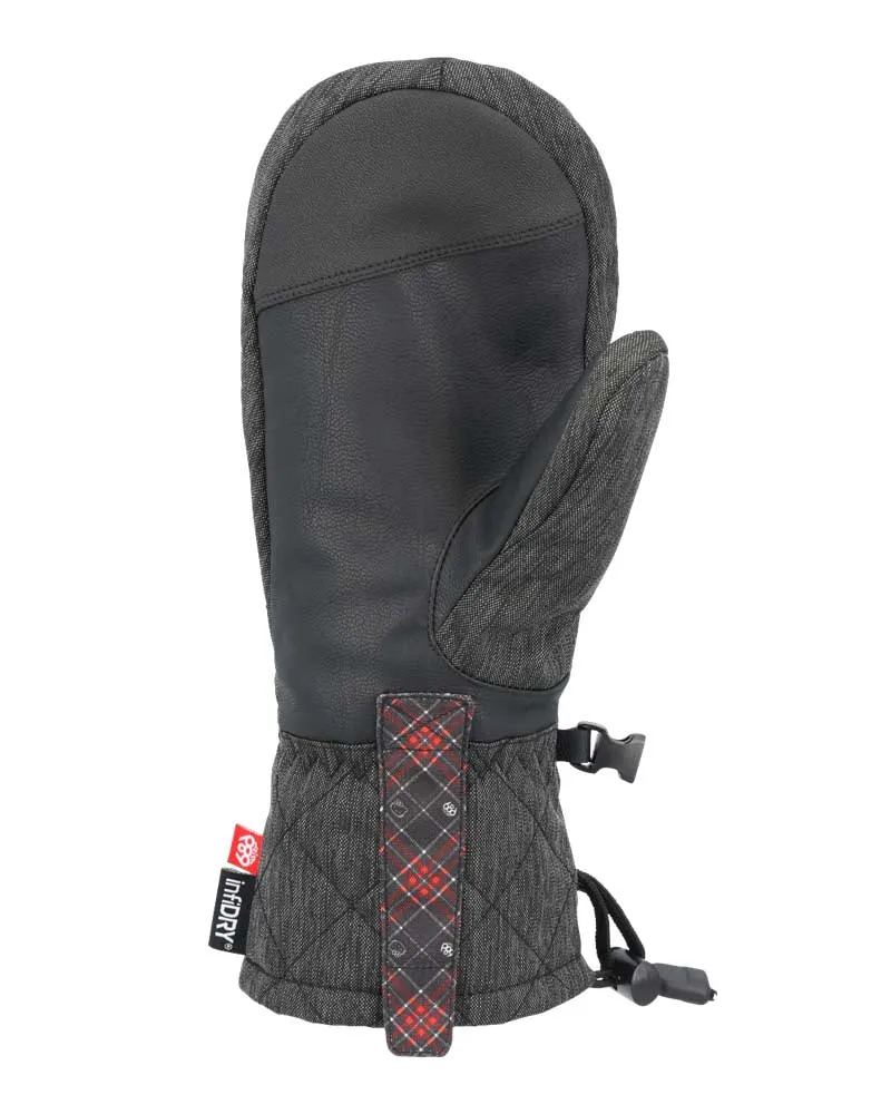 686 Women's Jubilee Mitt Hello Kitty Black Denim 2025