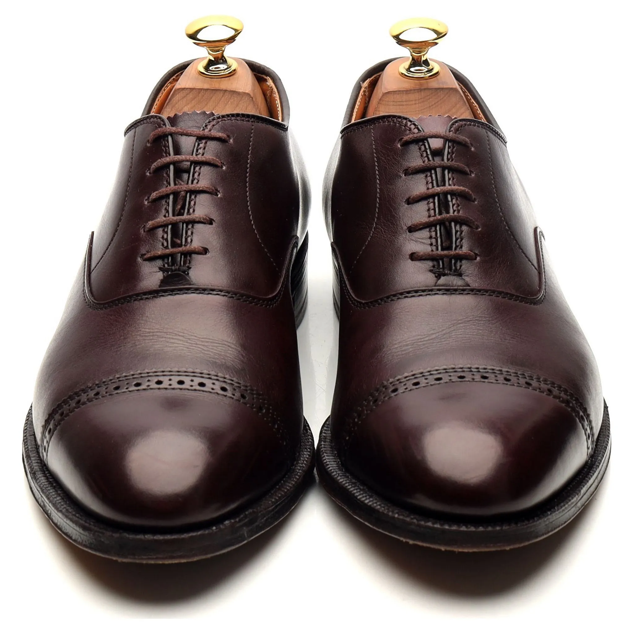 '905' Burgundy Leather Oxford UK 7.5 US 8 D
