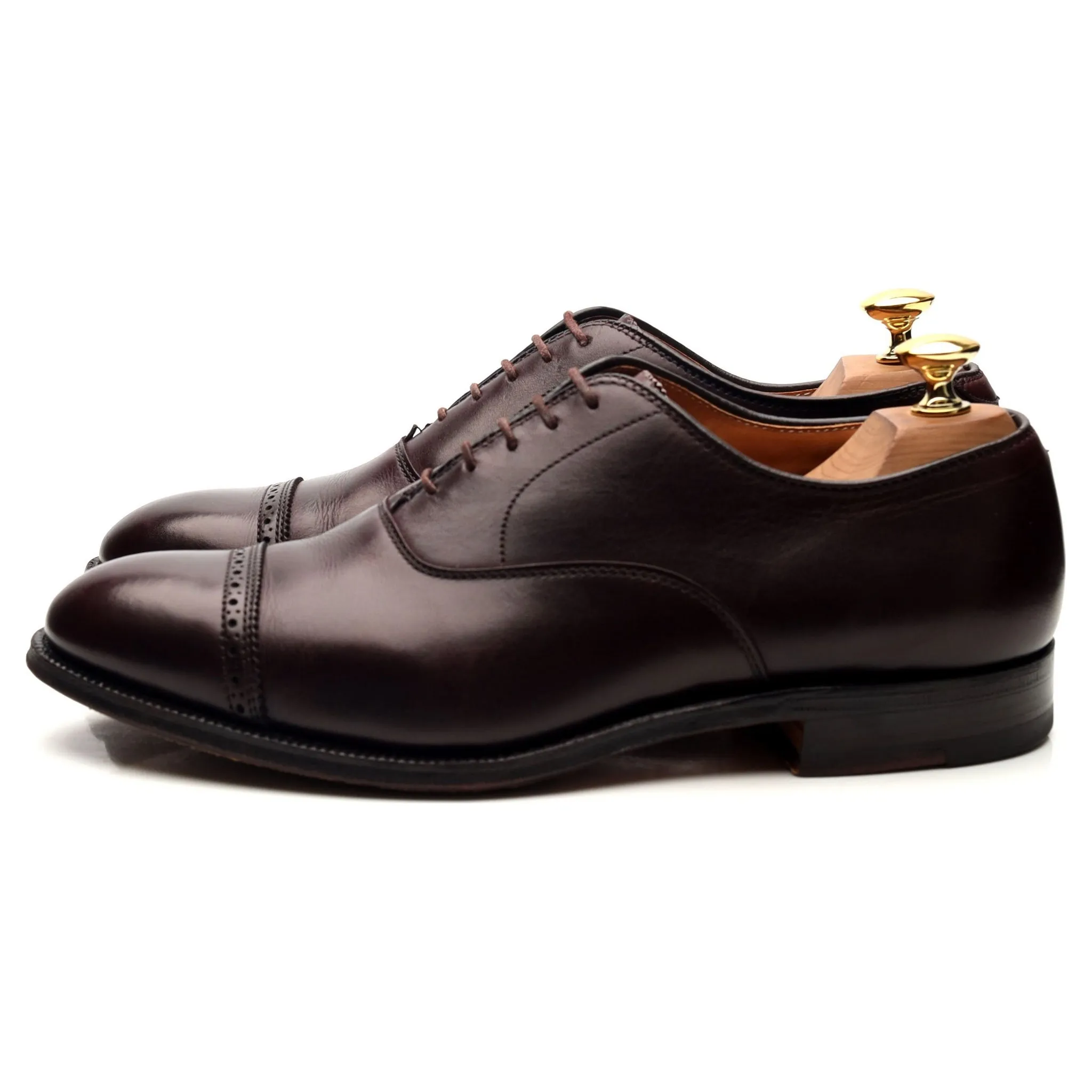 '905' Burgundy Leather Oxford UK 7.5 US 8 D