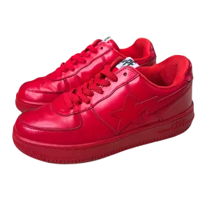 [9.5] Bape Red on Red Bapestas
