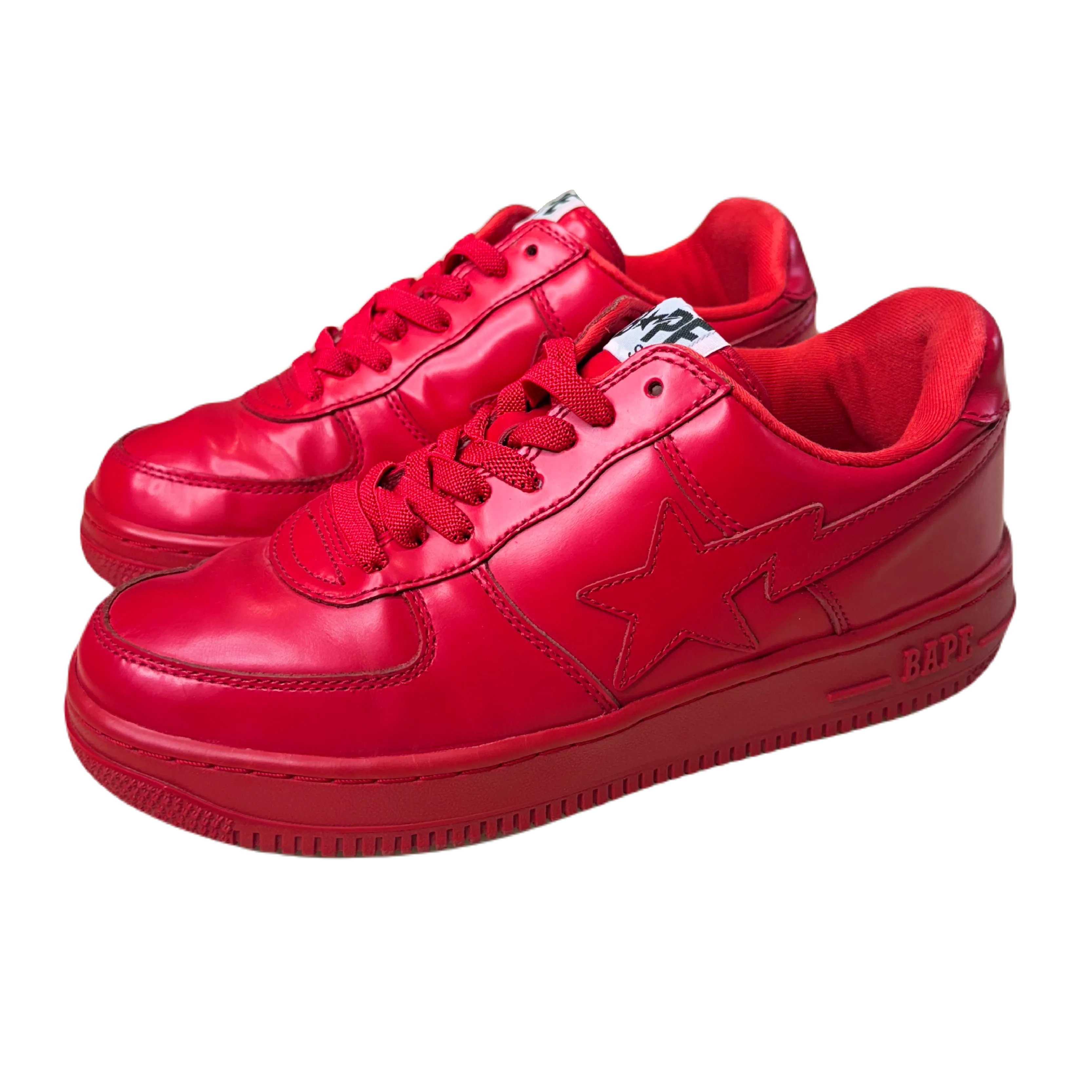 [9.5] Bape Red on Red Bapestas
