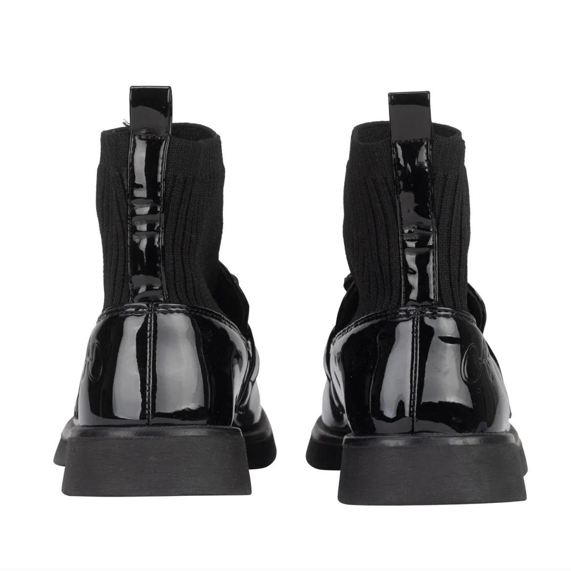 ADee MARY JANE Black Sock Wellie W246103