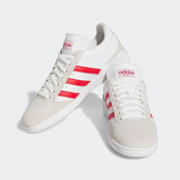 Adidas Skateboarding Busenitz Footwear White/Better Scarlet/Gold Metallic Shoes