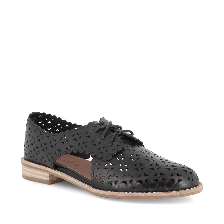 ALBERTOS - BLACK LEATHER