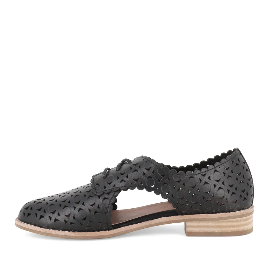 ALBERTOS - BLACK LEATHER