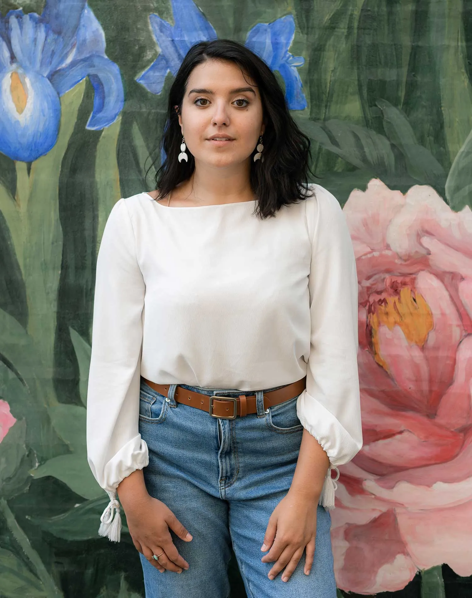 Always True White Bell Sleeve Top