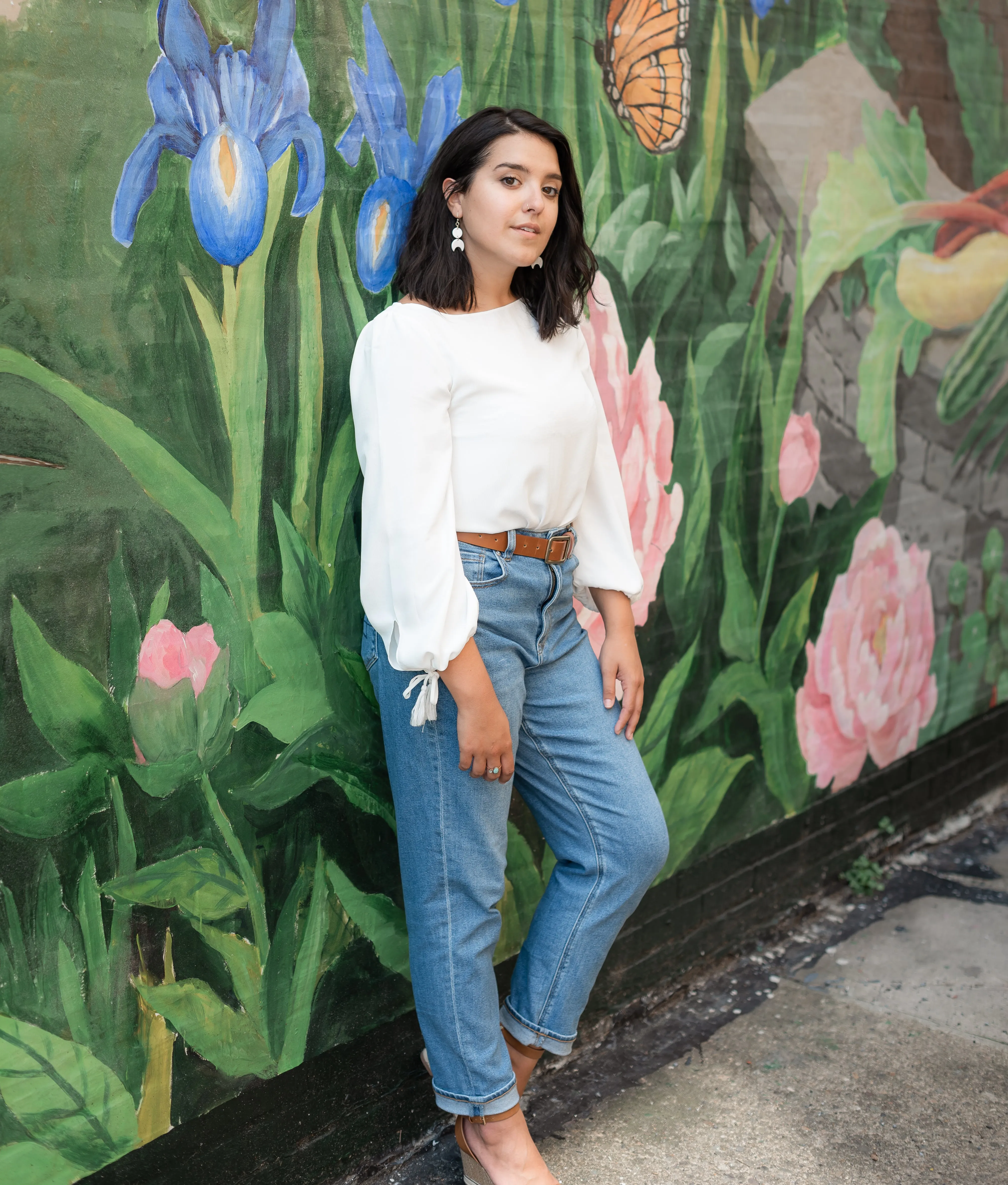 Always True White Bell Sleeve Top