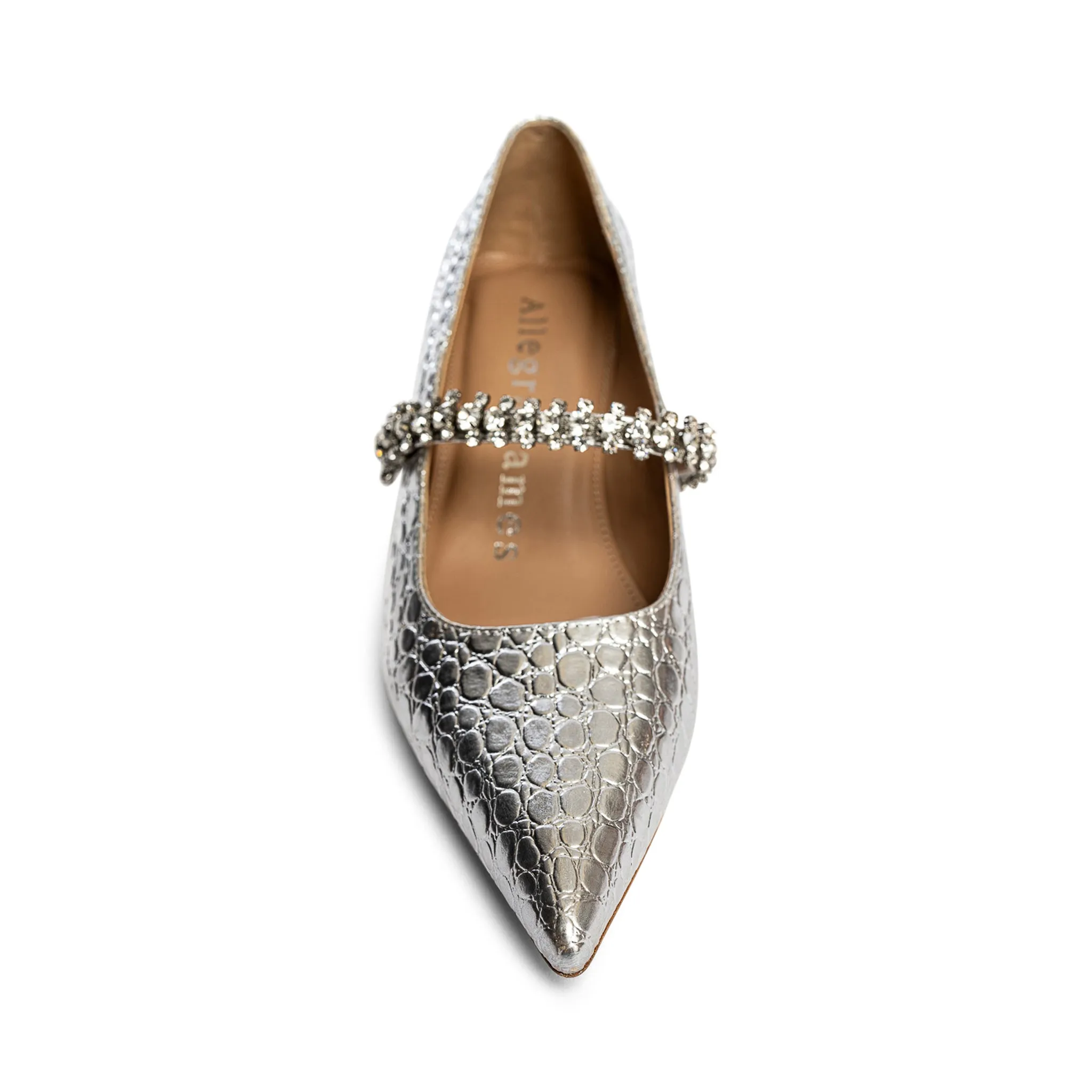 Antonella Embossed Leather Pump