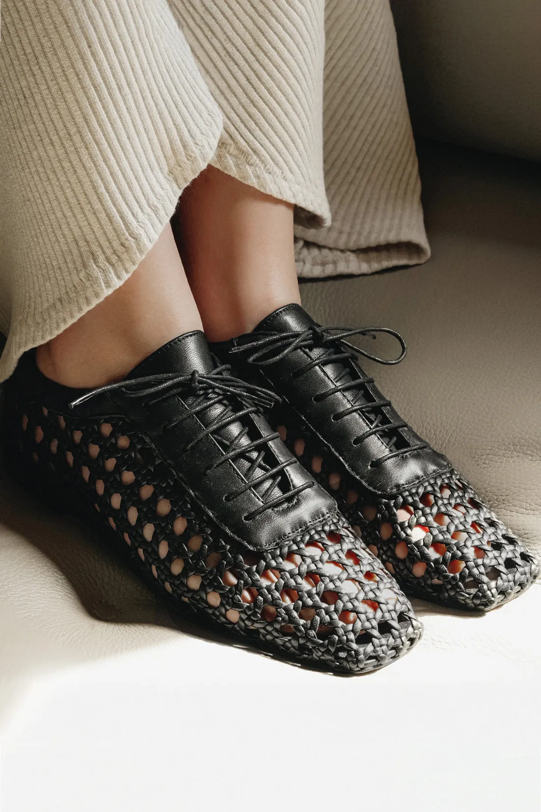 Antonia Black Leather