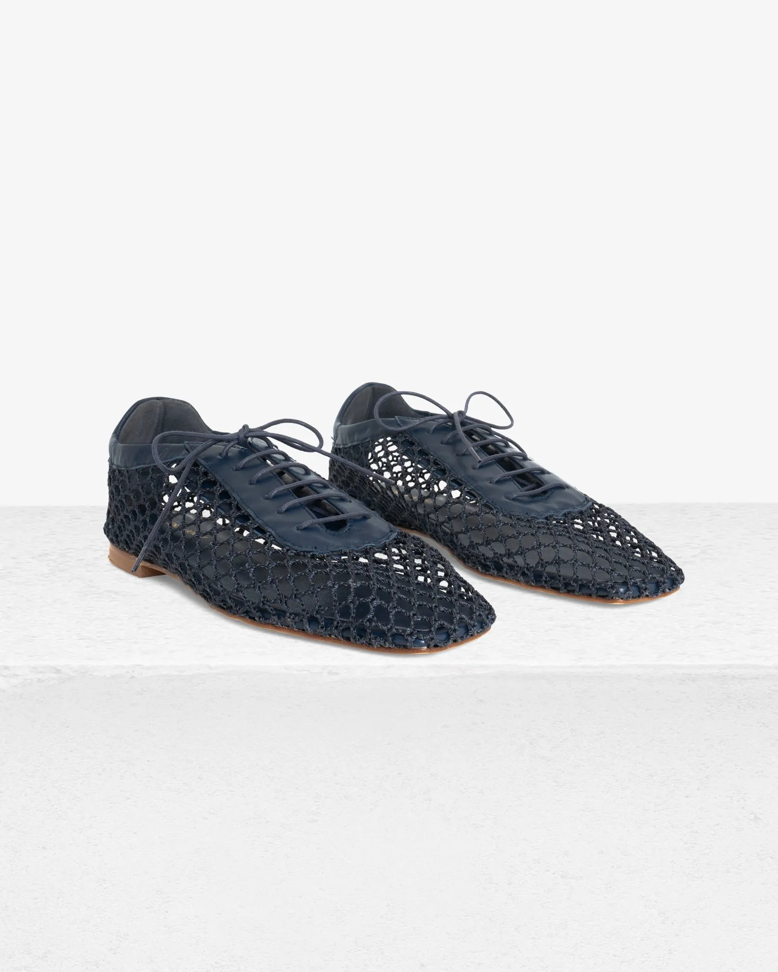 Antonia Navy Mesh