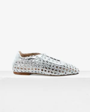 Antonia Silver Leather