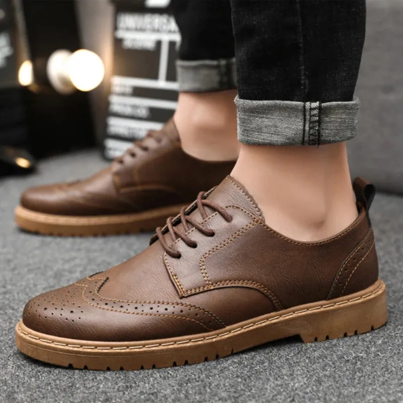 ApexLux Herren Oxford Schuhe