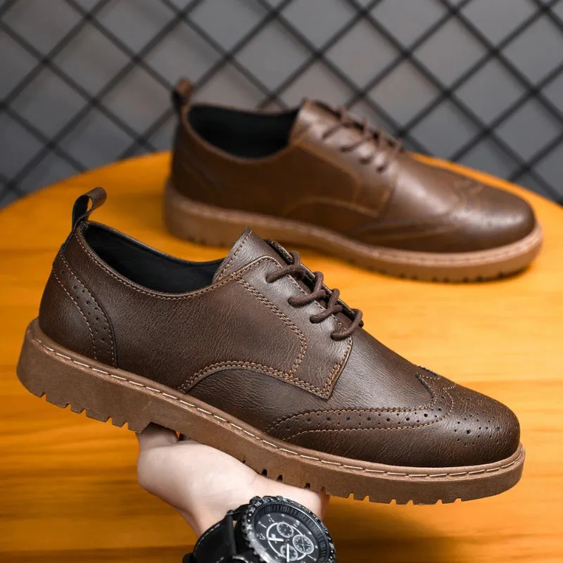 ApexLux Herren Oxford Schuhe