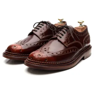 'Archie' Triple Welt Brown Leather Brogue UK 7 G