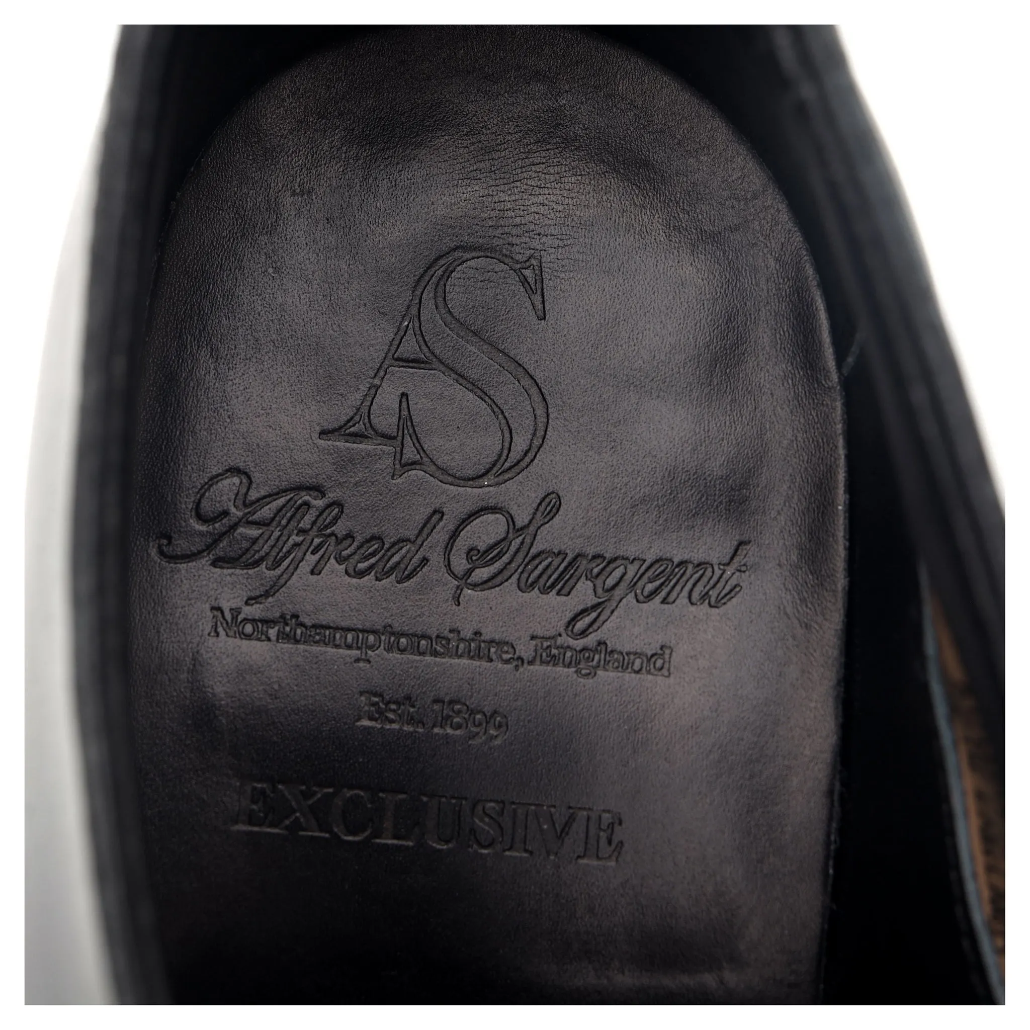 'Armfield' Black Leather Oxford UK 7 F
