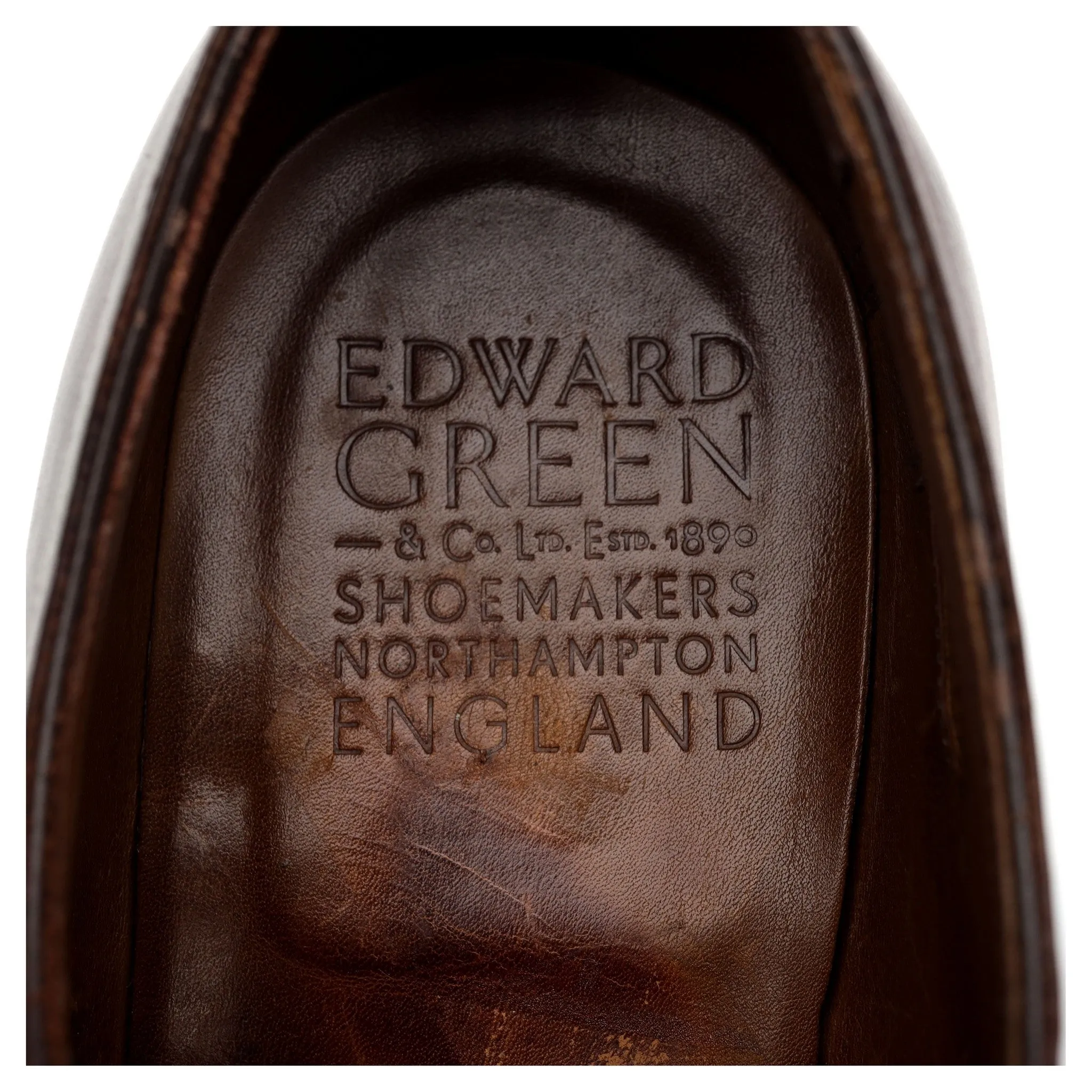 'Asquith' Brown Leather Oxford Brogue UK 7 E