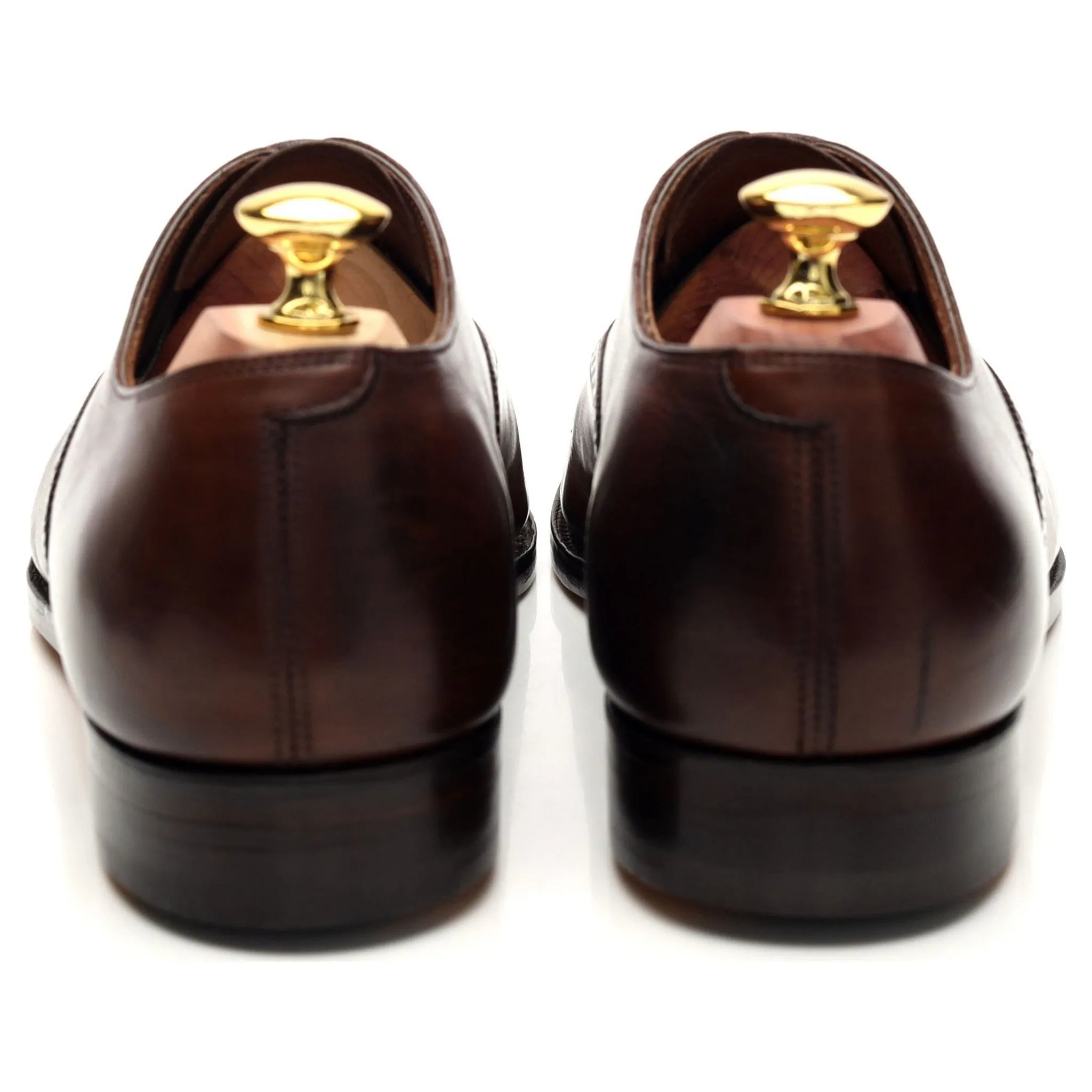 'Asquith' Brown Leather Oxford Brogue UK 7 E