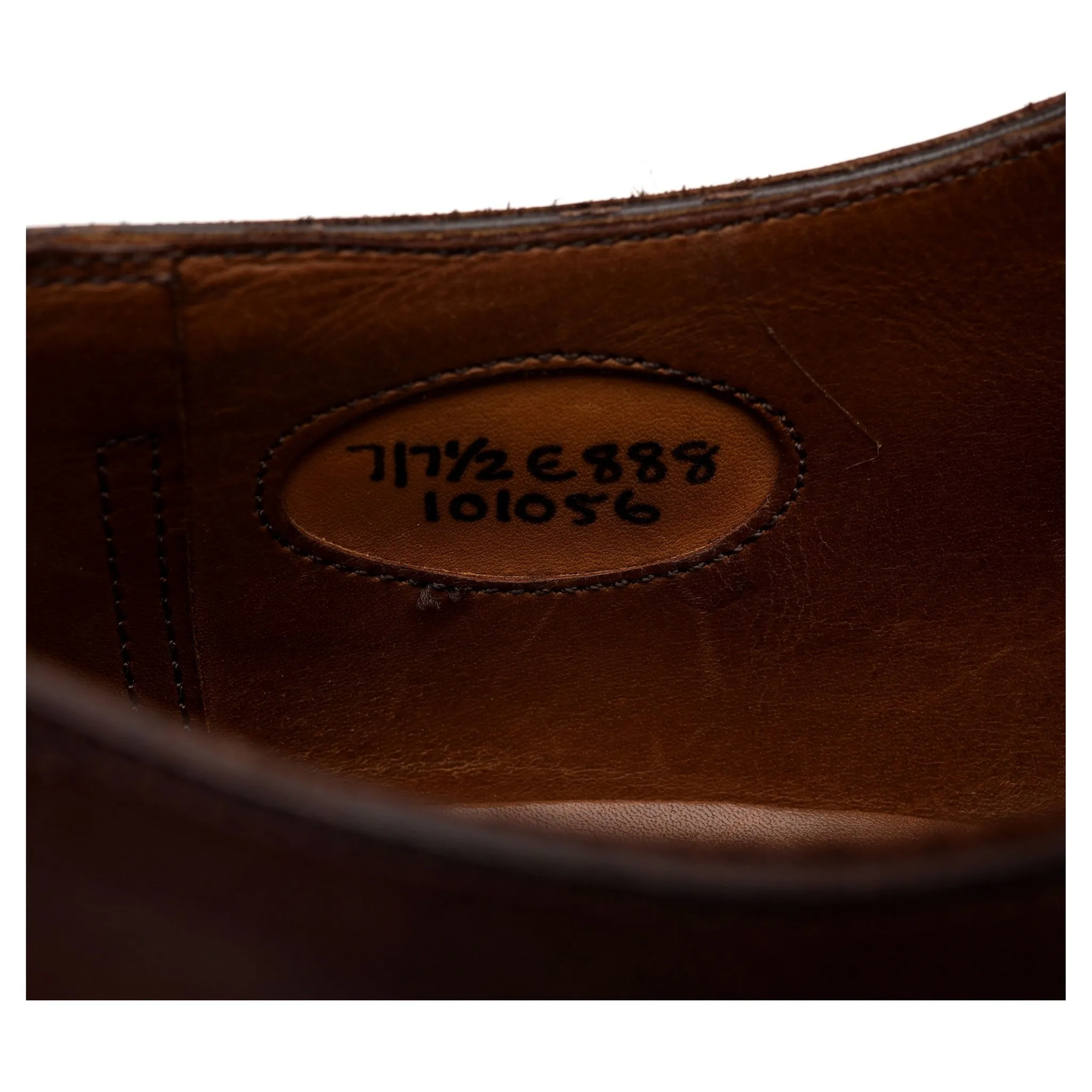 'Asquith' Brown Leather Oxford Brogue UK 7 E