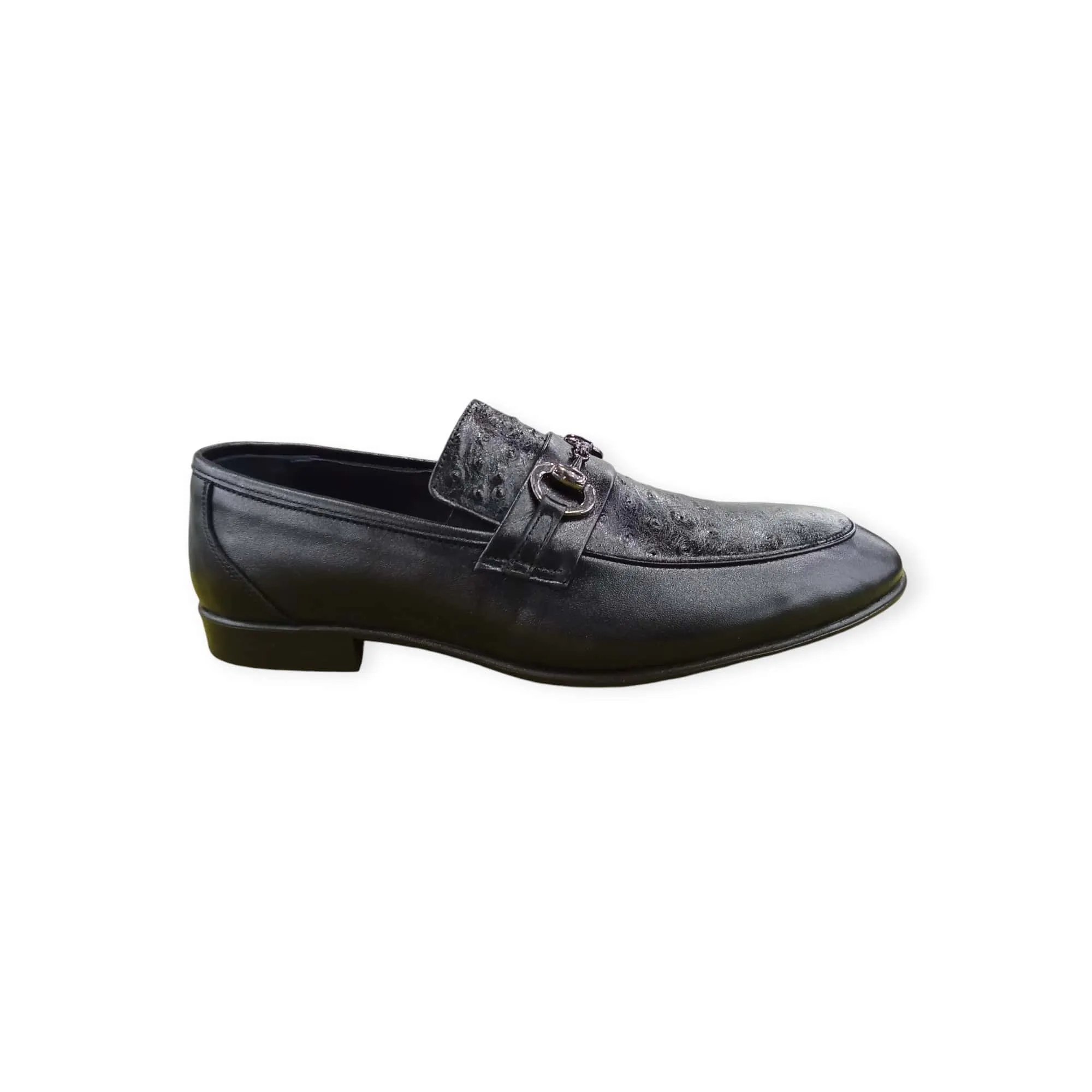Assente Men's Slip On Shoes Black