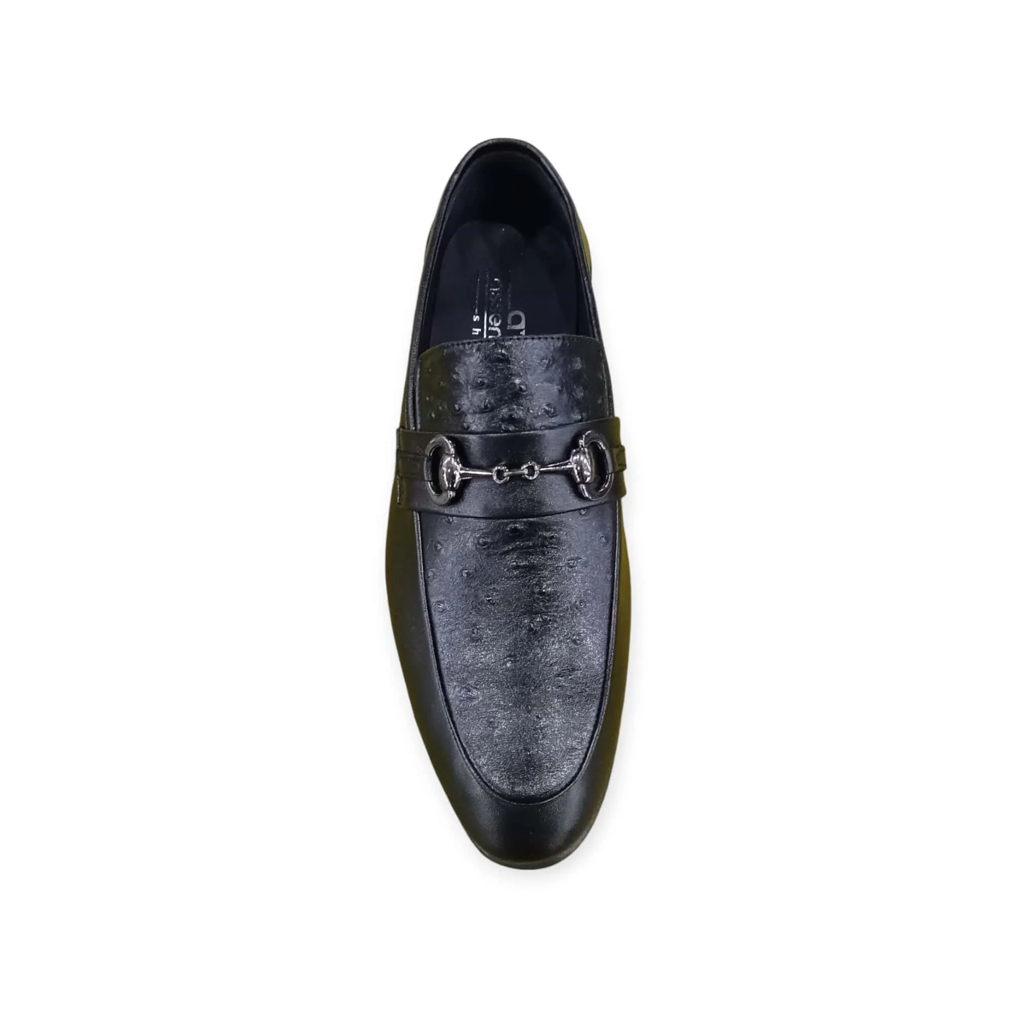 Assente Men's Slip On Shoes Black