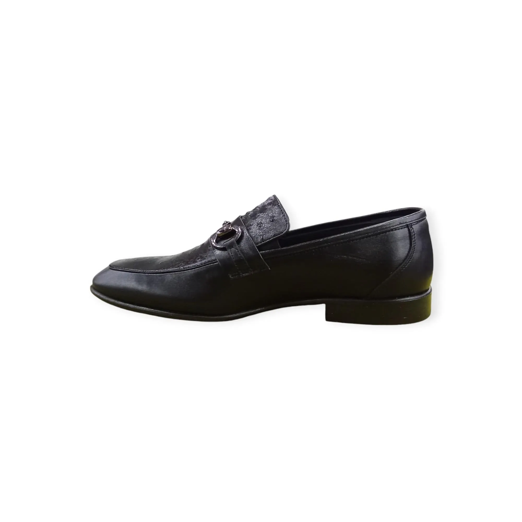 Assente Men's Slip On Shoes Black