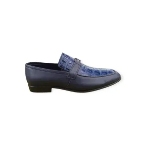 Assente Men's Slip On Shoes Navy