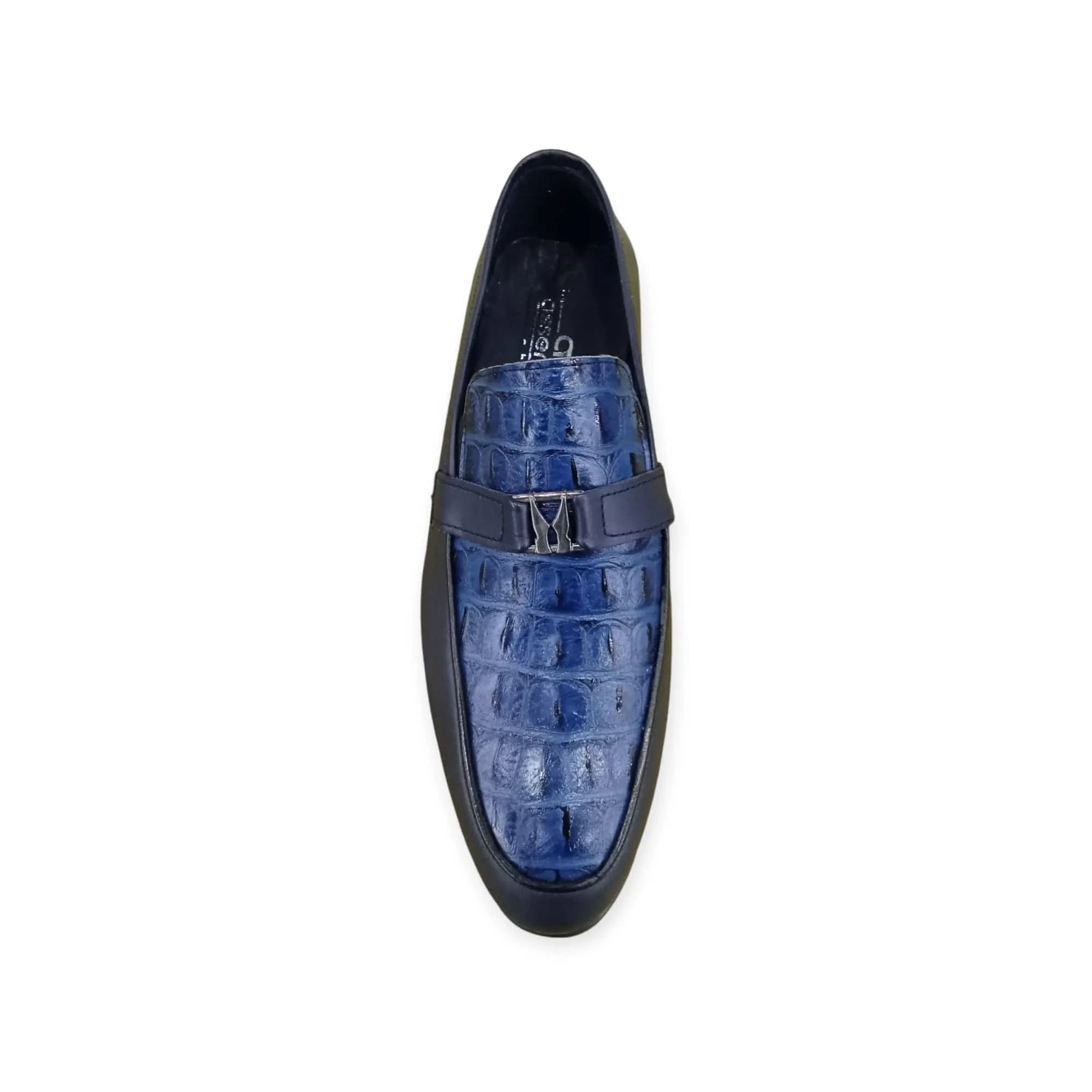 Assente Men's Slip On Shoes Navy