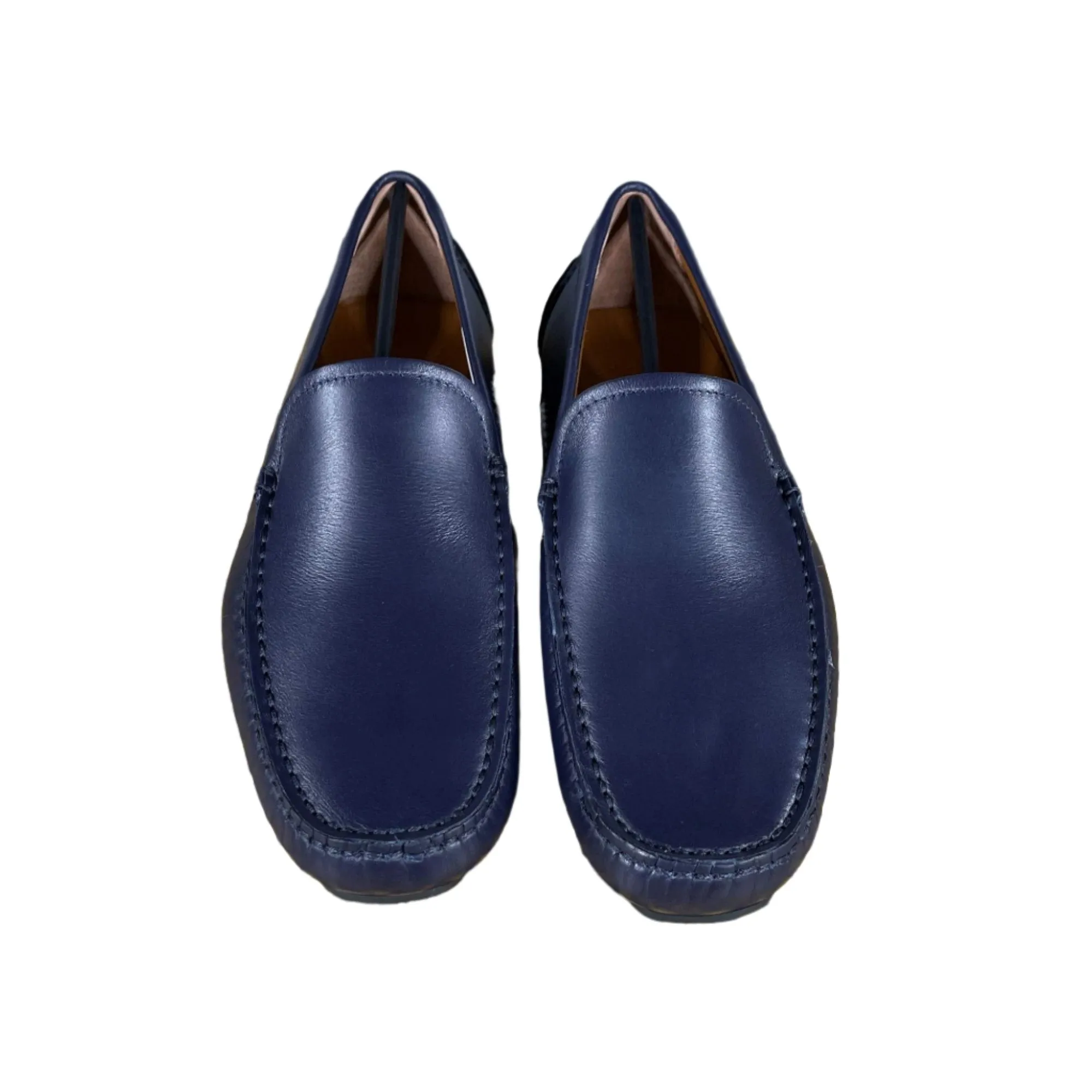Bally Walton Atlantic Blue Leather Drivers