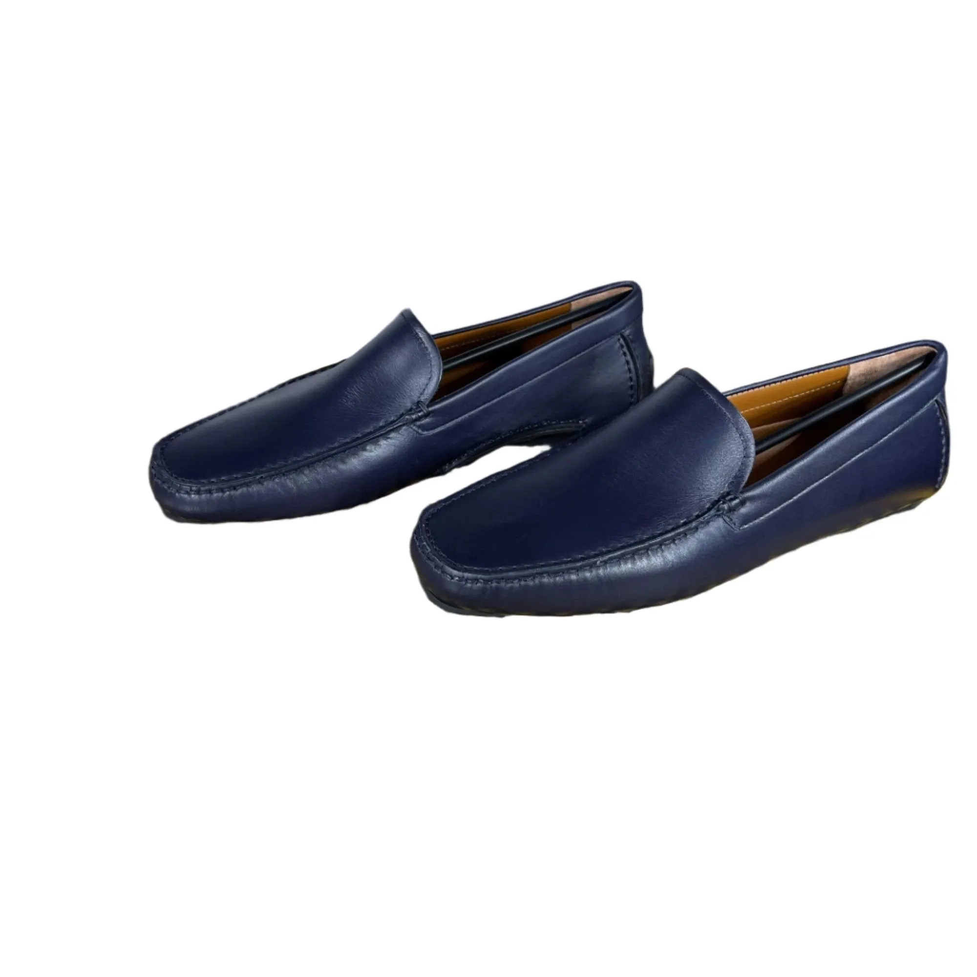 Bally Walton Atlantic Blue Leather Drivers