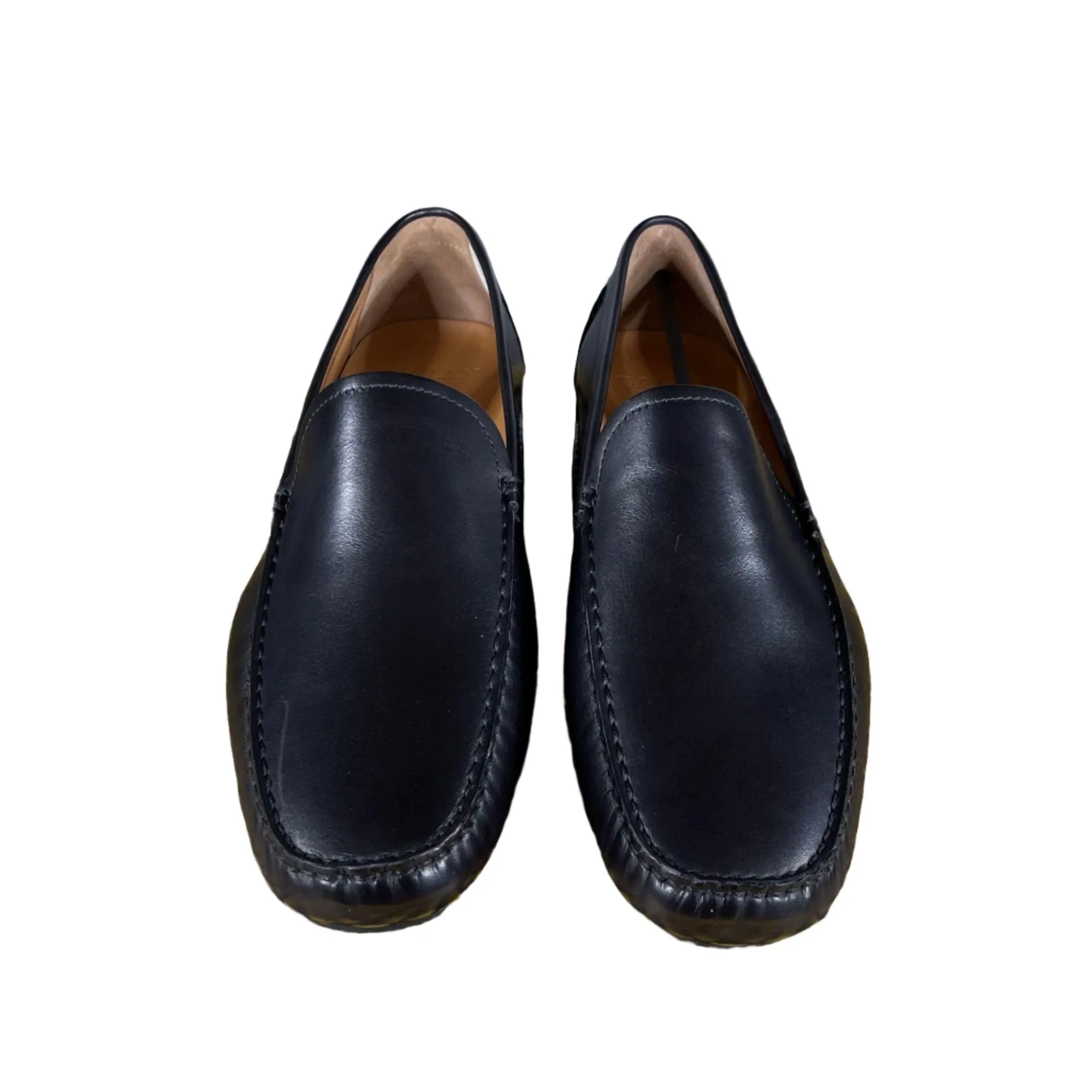 Bally Walton Black Leather Drivers