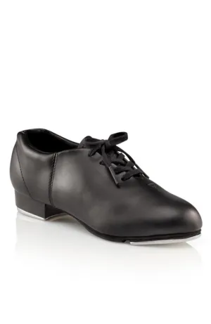 Black Lace Up Fluid Tap Shoes - Child