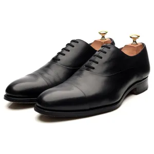 Black Leather Oxford UK 8 F