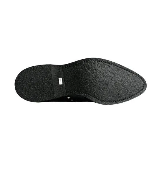 Black Studded Leather Brogue by Comme des Garçons Homme Plus