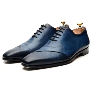 Blue Leather Oxford UK 7.5 EU 41.5