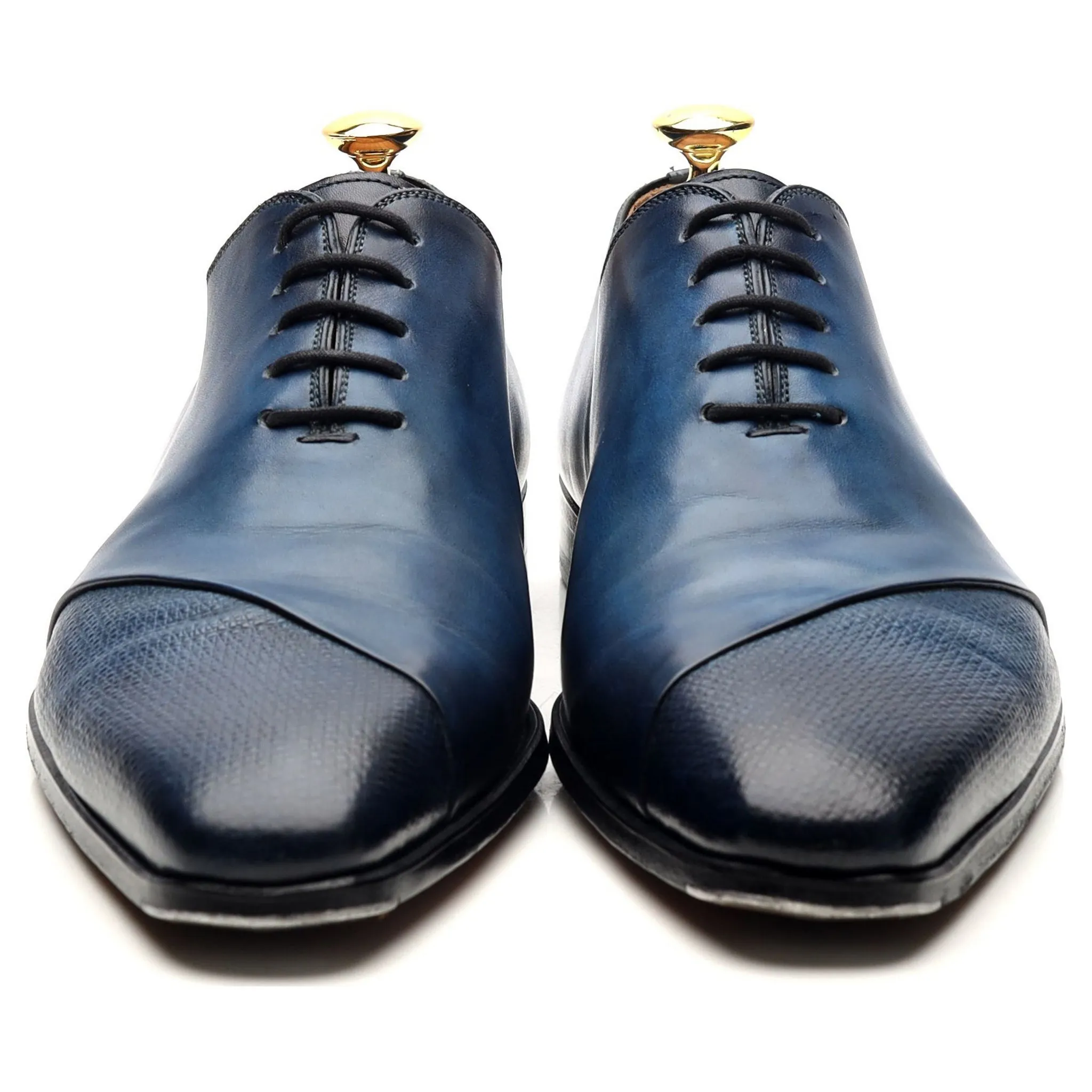 Blue Leather Oxford UK 7.5 EU 41.5
